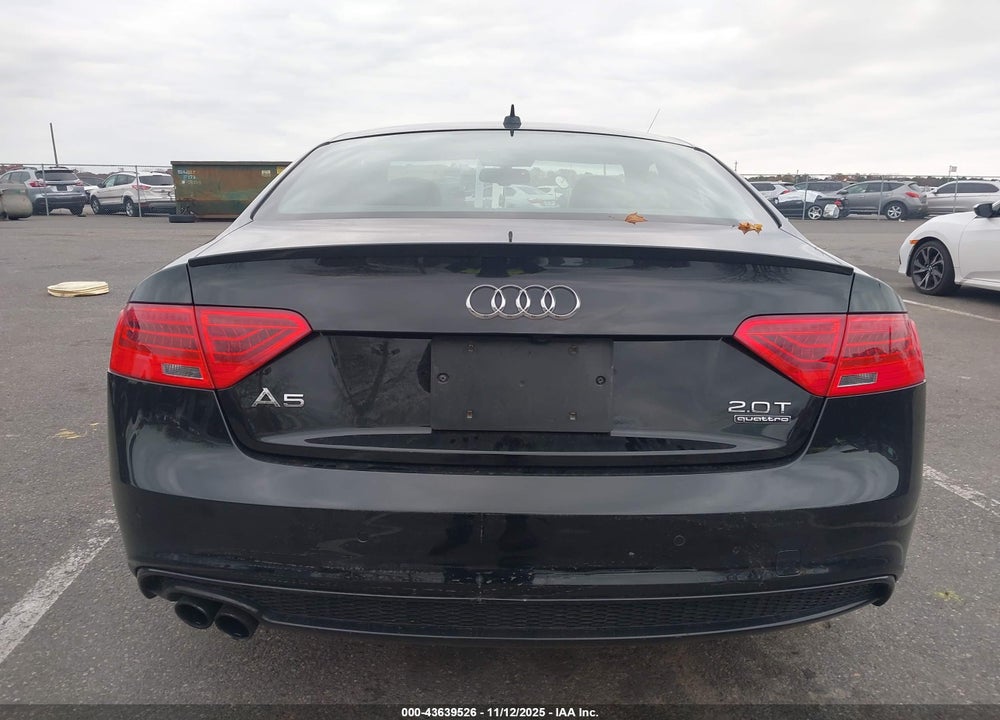 2017 AUDI A5 2.0T SPORT VIN: WAUHGAFR4HA001181