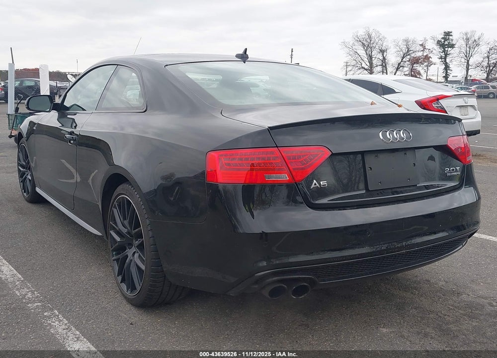 2017 AUDI A5 2.0T SPORT VIN: WAUHGAFR4HA001181