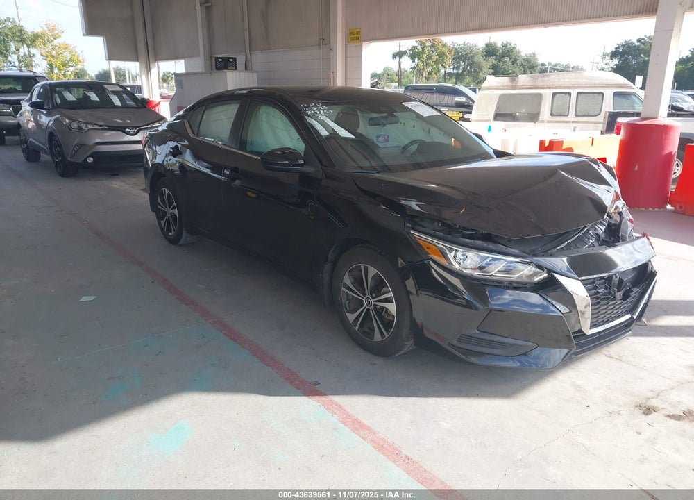 2021 NISSAN SENTRA SV VIN: 3N1AB8CV9MY286806