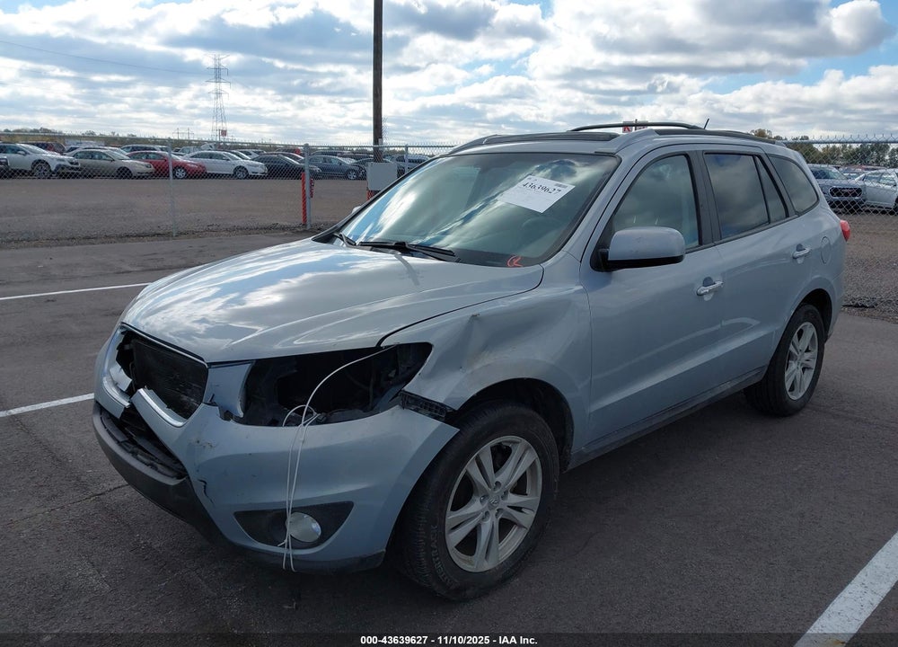 2010 HYUNDAI SANTA FE VIN: 5NMSK4AG0AH388614