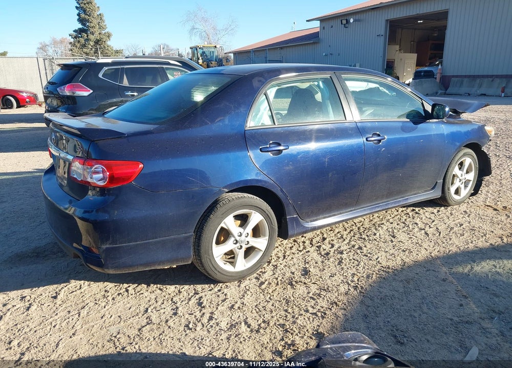 2013 TOYOTA COROLLA S VIN: 2T1BU4EE8DC002955
