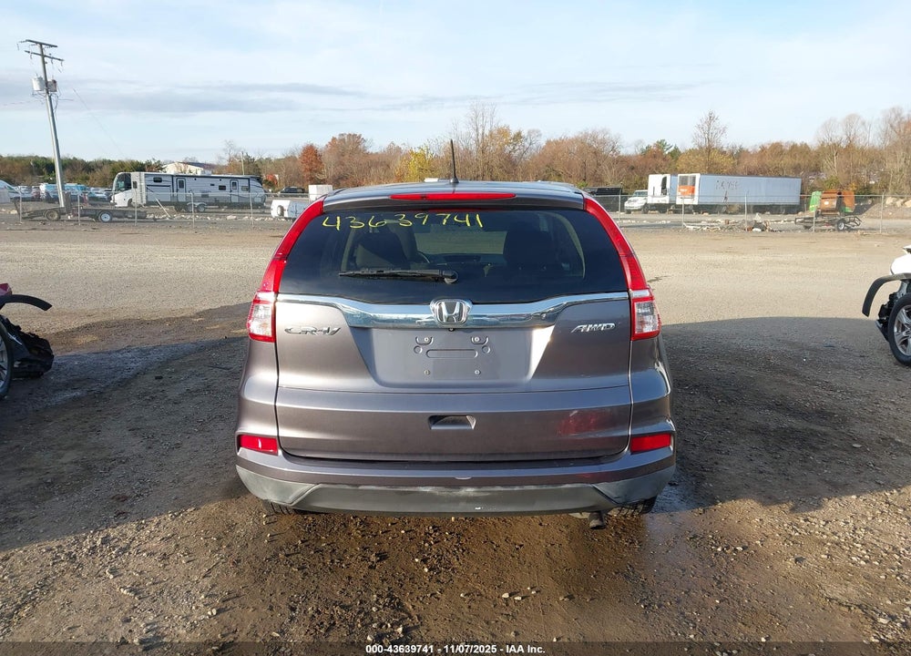 2015 HONDA CR-V EX VIN: 2HKRM4H55FH649808