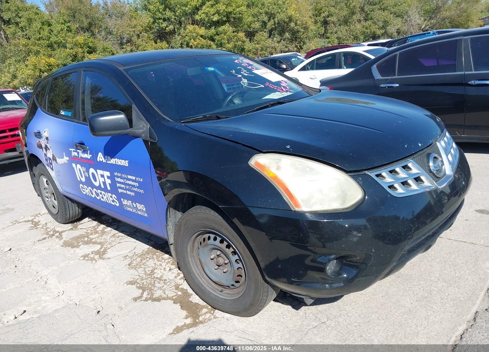 2013 NISSAN ROGUE S VIN: JN8AS5MT8DW547525