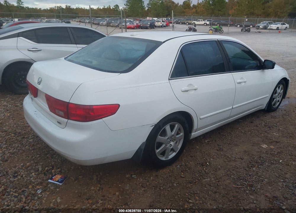 2005 HONDA ACCORD 3.0 EX VIN: 1HGCM66535A033553