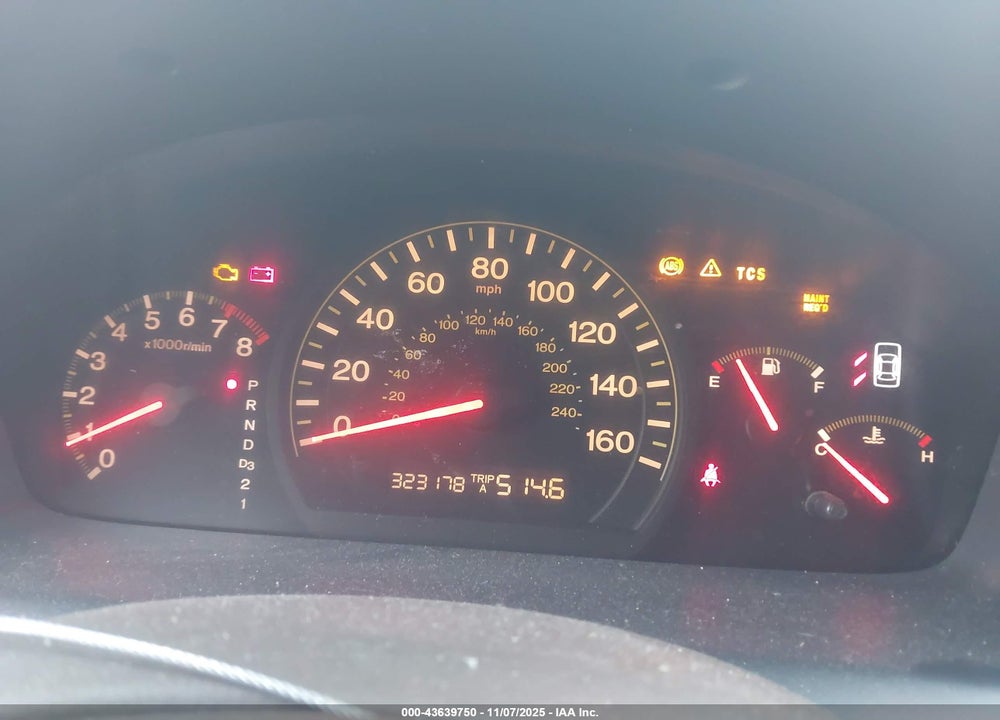 2005 HONDA ACCORD 3.0 EX VIN: 1HGCM66535A033553