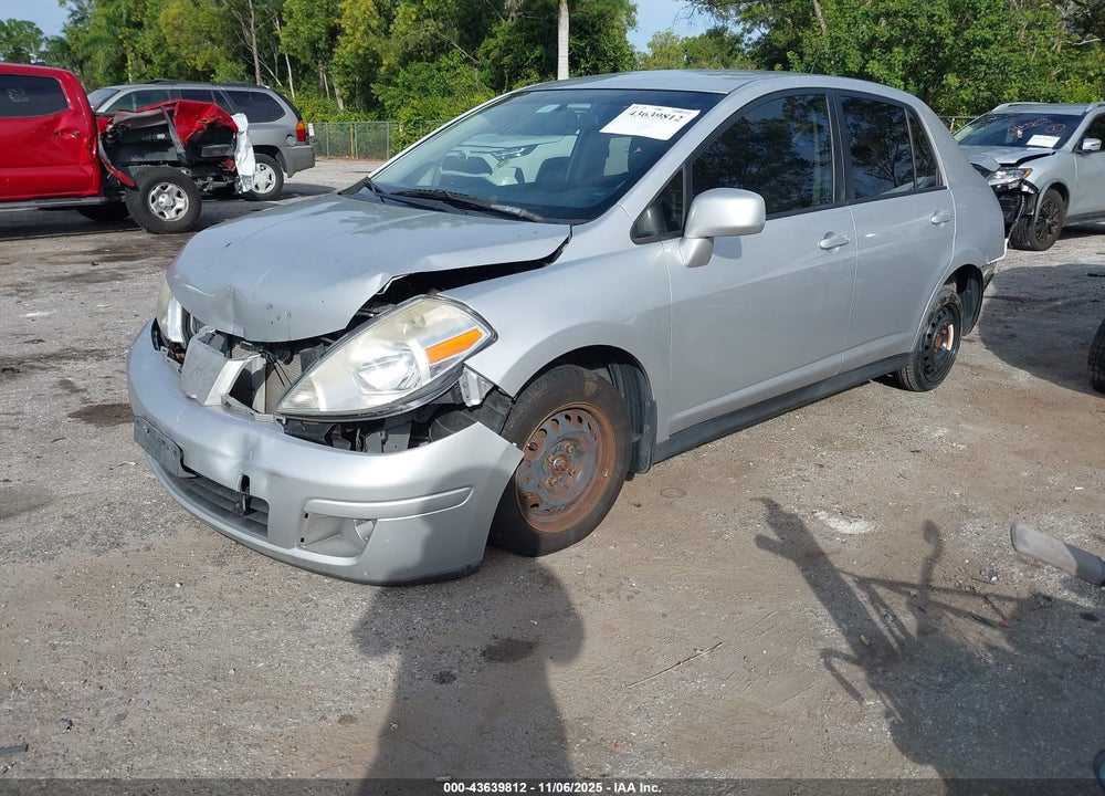 2010 NISSAN VERSA VIN: 3N1BC1AP7AL362562