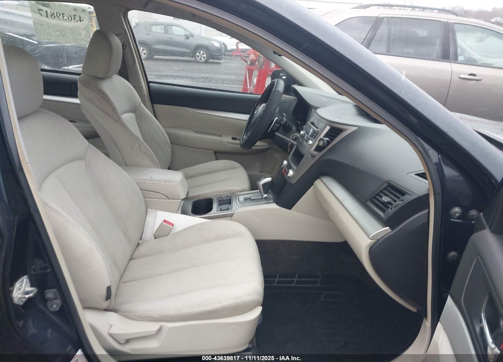 2012 SUBARU LEGACY 2.5I VIN: 4S3BMBA6XC3028290