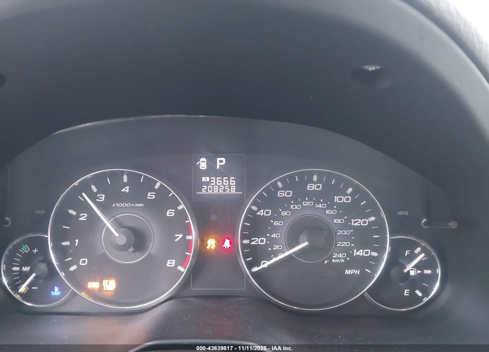 2012 SUBARU LEGACY 2.5I VIN: 4S3BMBA6XC3028290
