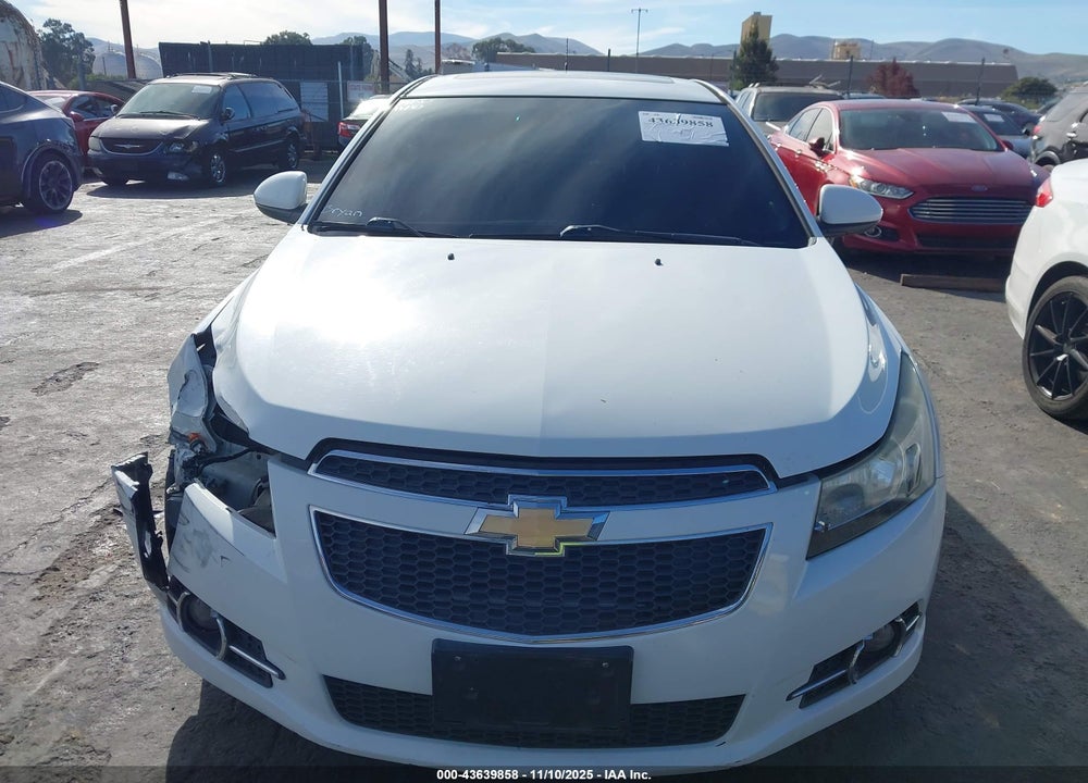 2014 CHEVROLET CRUZE 2LT AUTO VIN: 1G1PE5SBXE7336466