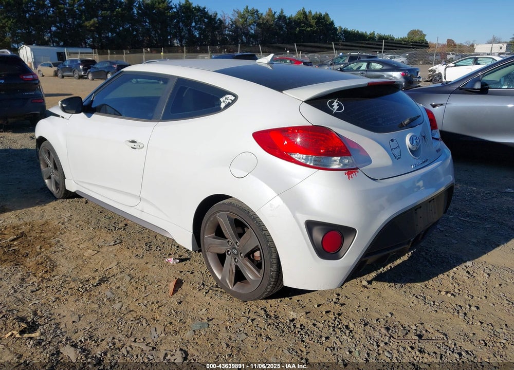 2015 HYUNDAI VELOSTER TURBO VIN: KMHTC6AE8FU228391
