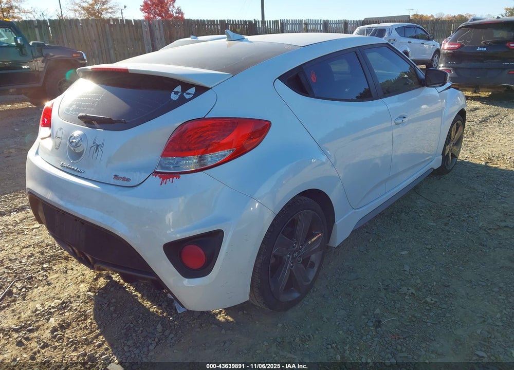 2015 HYUNDAI VELOSTER TURBO VIN: KMHTC6AE8FU228391