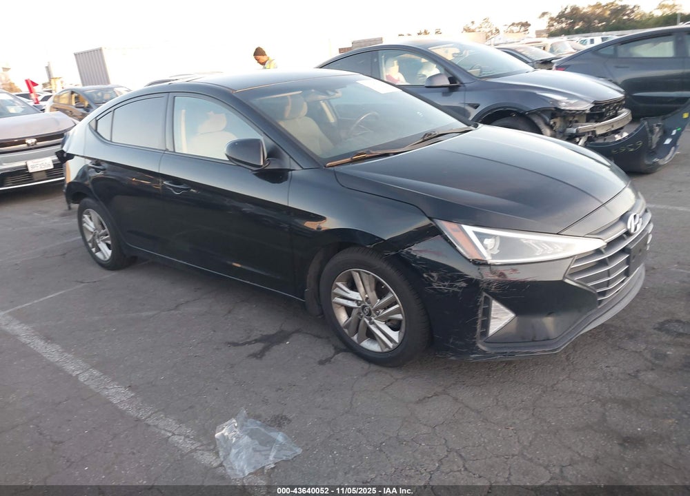 2019 HYUNDAI ELANTRA SEL VIN: 5NPD84LF3KH478517