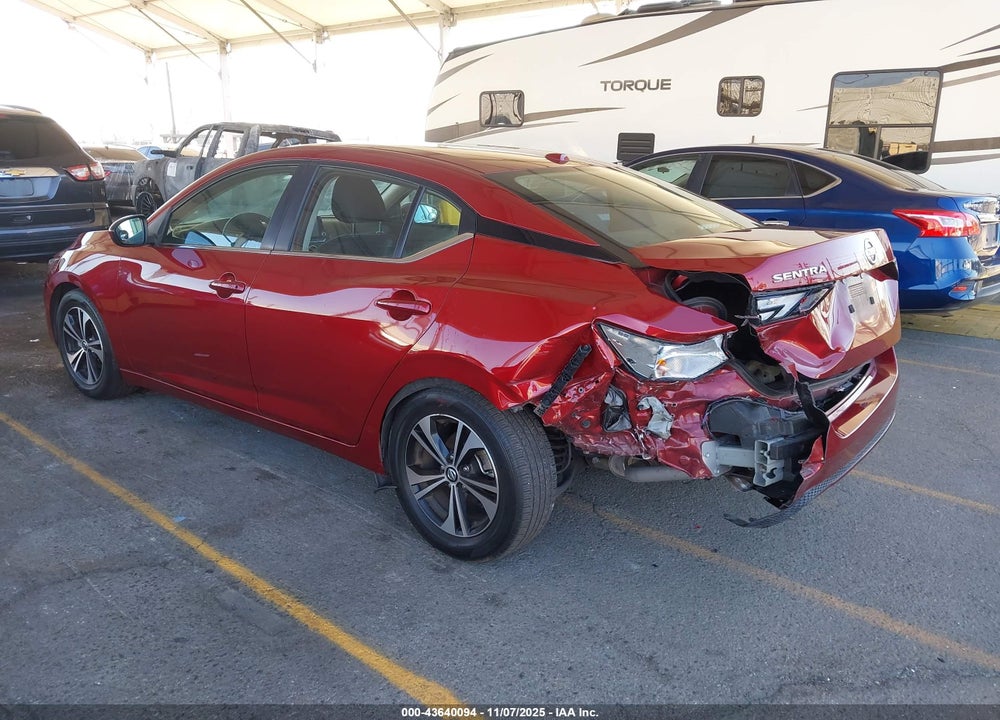 2023 NISSAN SENTRA SV XTRONIC CVT VIN: 3N1AB8CV2PY232039