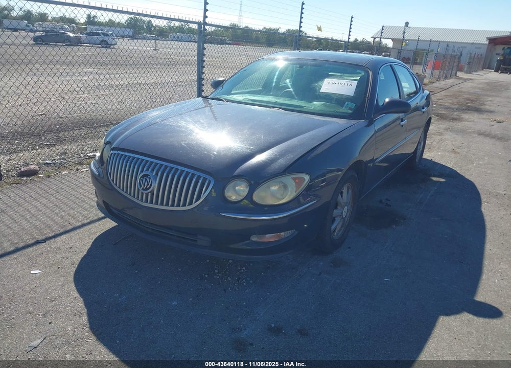 2008 BUICK LACROSSE CXL VIN: 2G4WD582X81207539