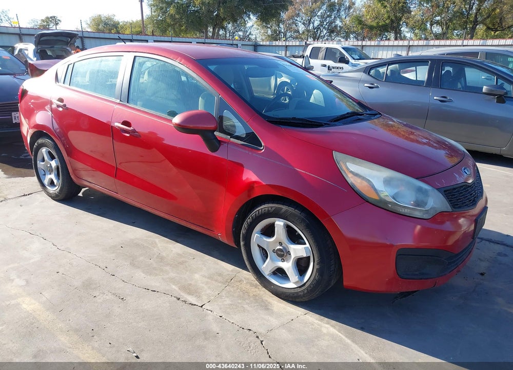 2013 KIA RIO LX VIN: KNADM4A38D6161217