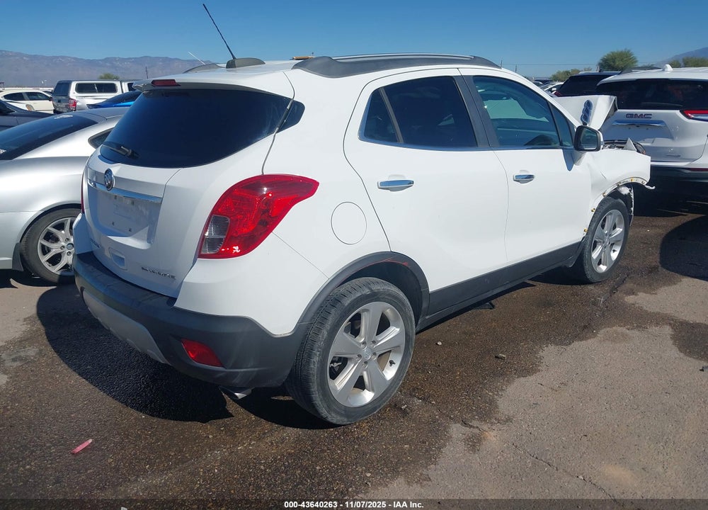 2016 BUICK ENCORE VIN: KL4CJASB4GB555315