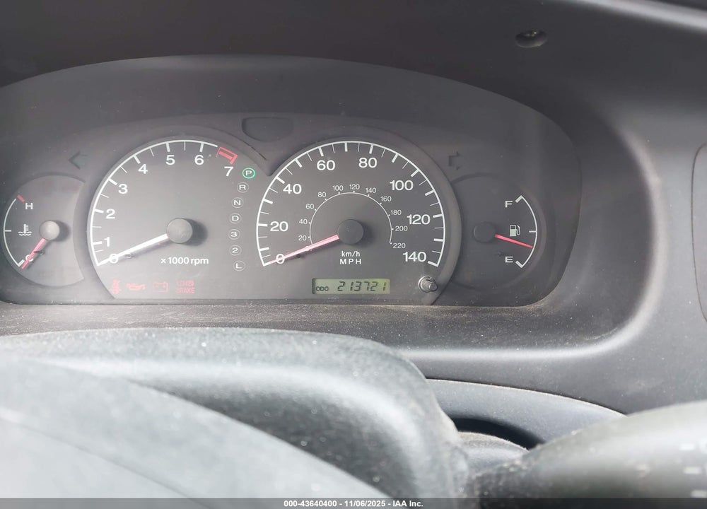 2001 HYUNDAI ELANTRA GLS VIN: KMHDN45D51U054762