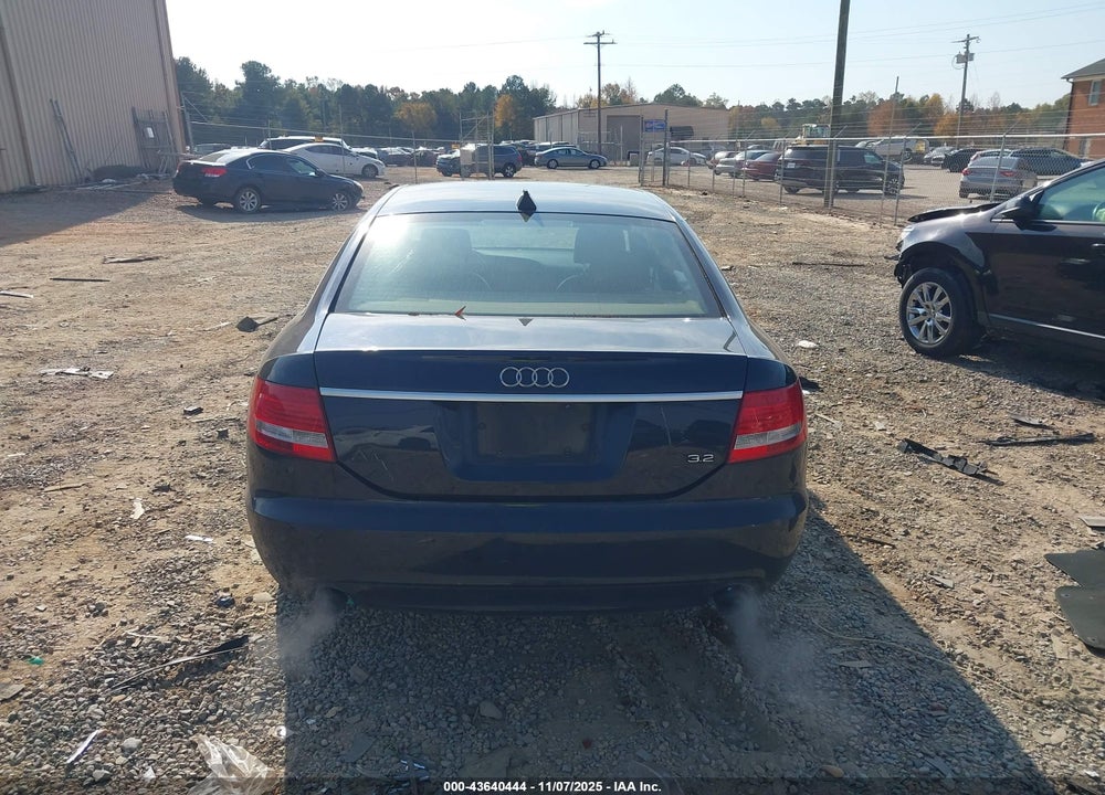 2008 AUDI A6 3.2 VIN: WAUAH74F08N177941