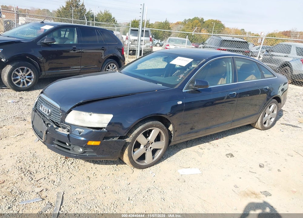 2008 AUDI A6 3.2 VIN: WAUAH74F08N177941