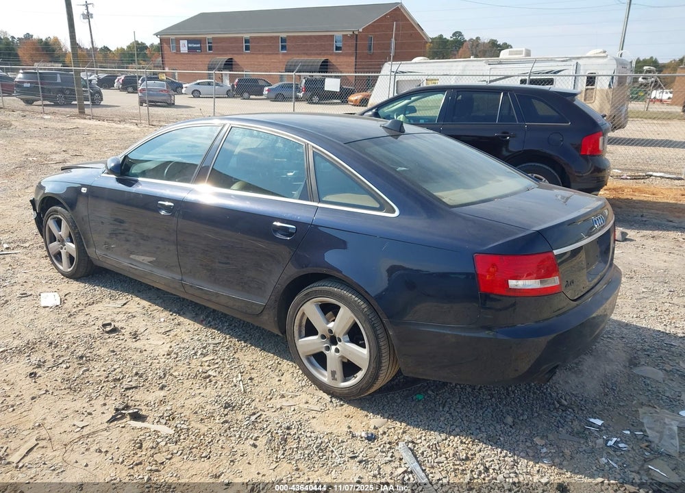 2008 AUDI A6 3.2 VIN: WAUAH74F08N177941