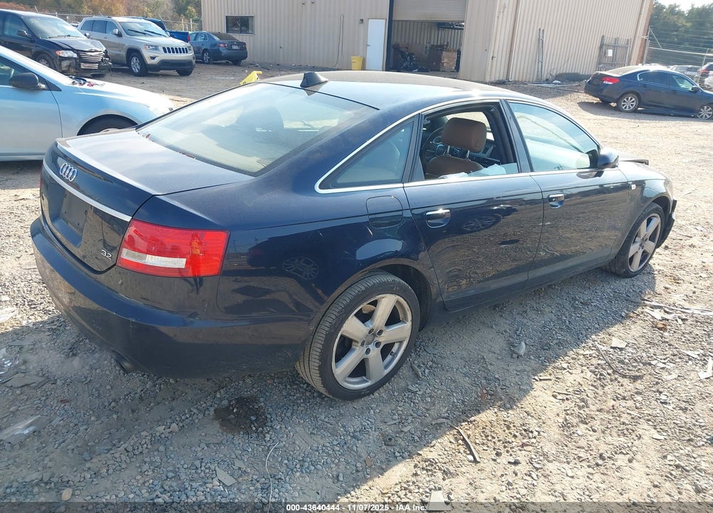 2008 AUDI A6 3.2 VIN: WAUAH74F08N177941