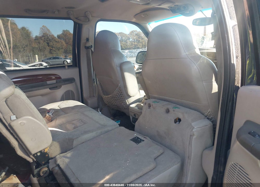 2000 FORD EXCURSION LIMITED VIN: 1FMNU43S5YEC33347