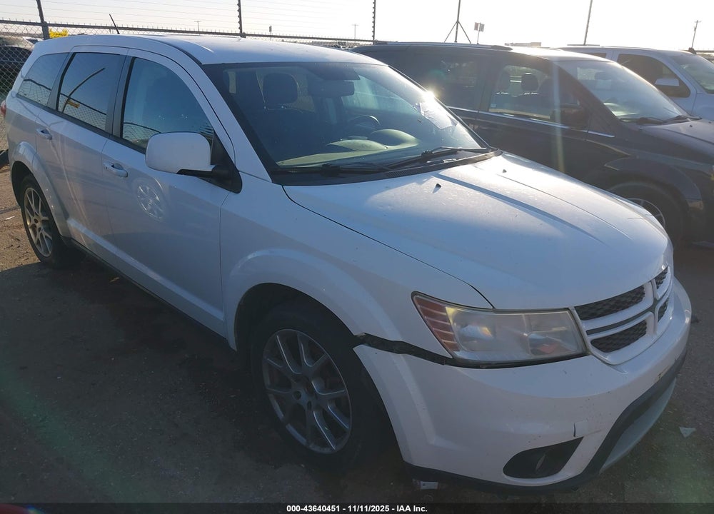 2011 DODGE JOURNEY VIN: 3D4PG7FG6BT544678