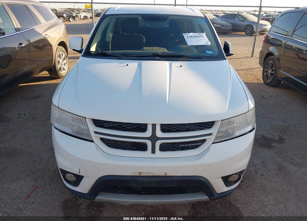 2011 DODGE JOURNEY VIN: 3D4PG7FG6BT544678