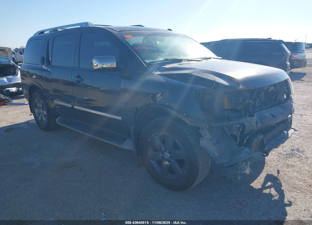 2013 NISSAN ARMADA PLATINUM VIN: 5N1AA0NC2DN604853