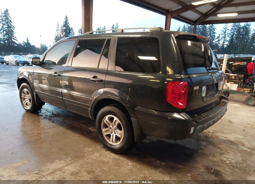 2005 HONDA PILOT EX-L VIN: 2HKYF18585H554081