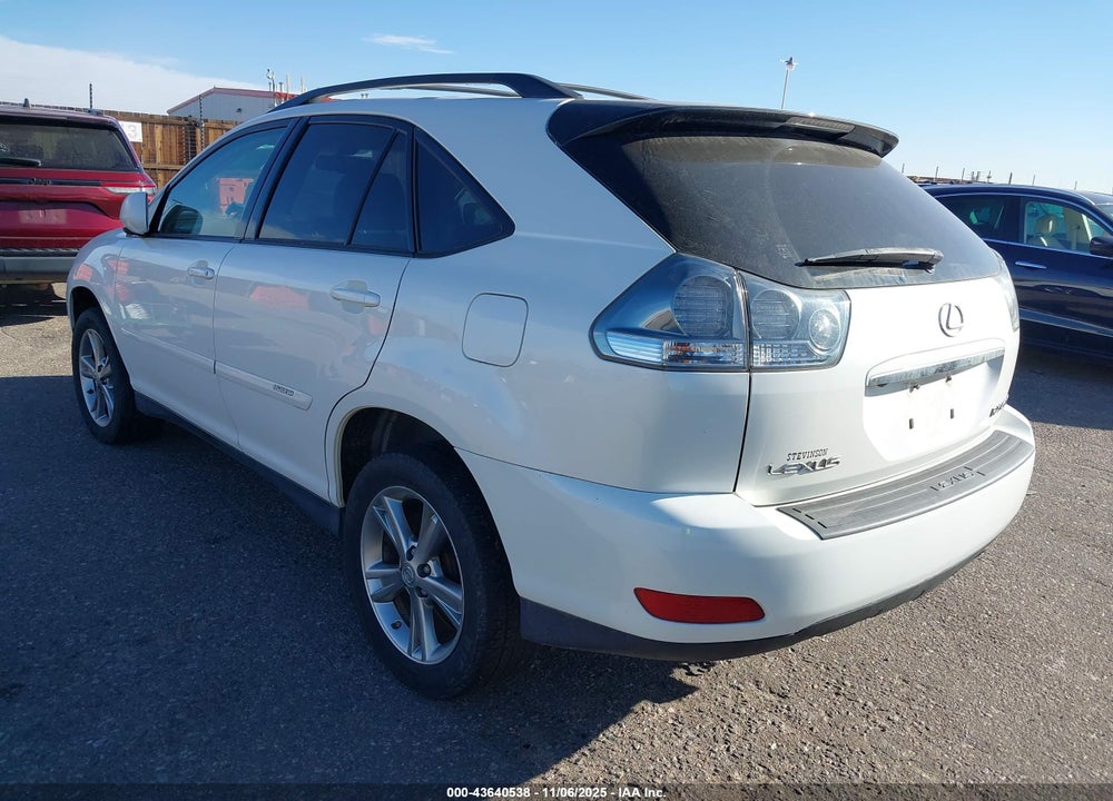 2007 LEXUS RX 400H VIN: JTJHW31U972010610