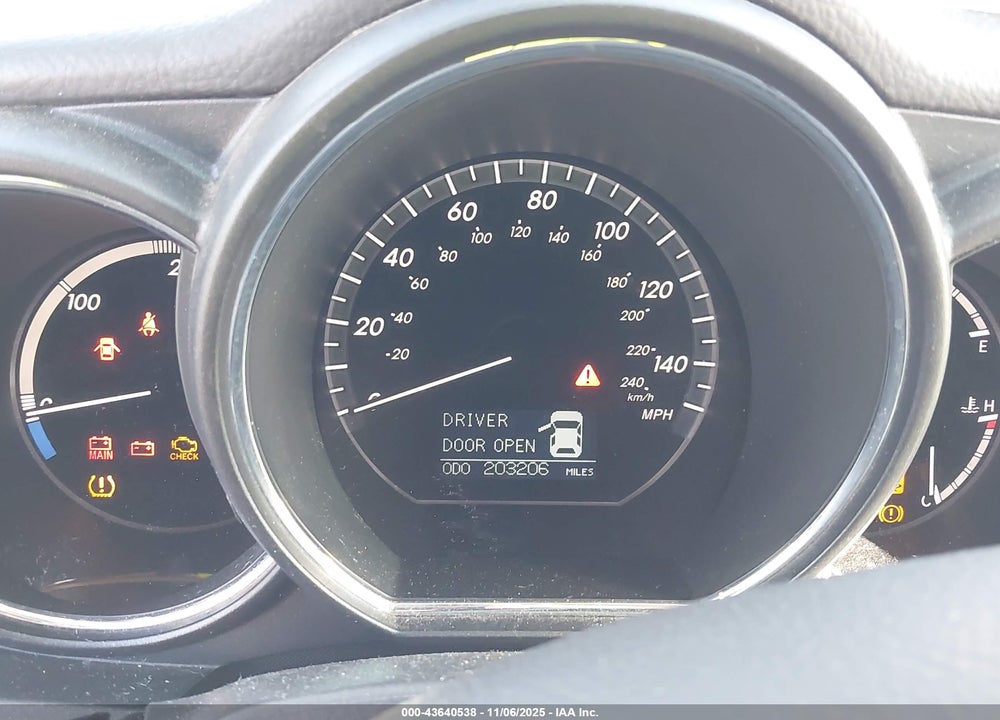 2007 LEXUS RX 400H VIN: JTJHW31U972010610