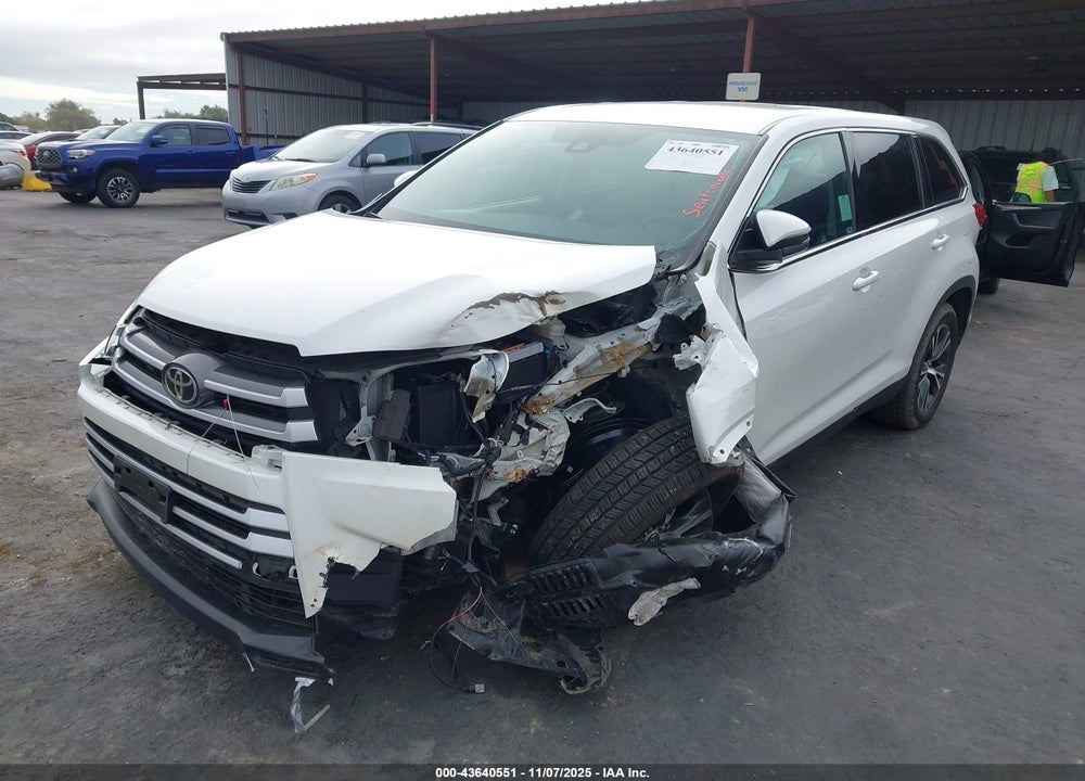 2019 TOYOTA HIGHLANDER VIN: 5TDZZRFHXKS336964