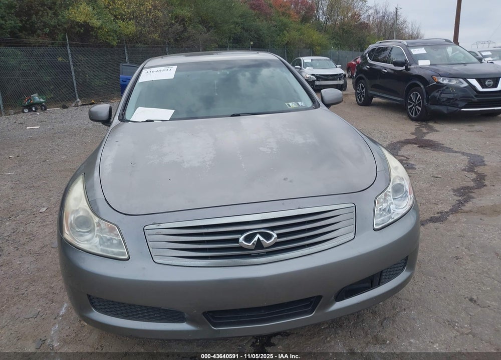 2007 INFINITI G35X VIN: JNKBV61F87M810946