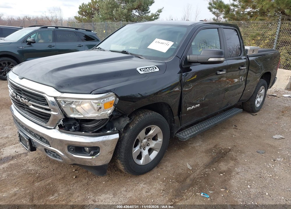 2019 RAM 1500 BIG HORN/LONE STAR 4X2 6'4 BOX VIN: 1C6RREBT7KN864770