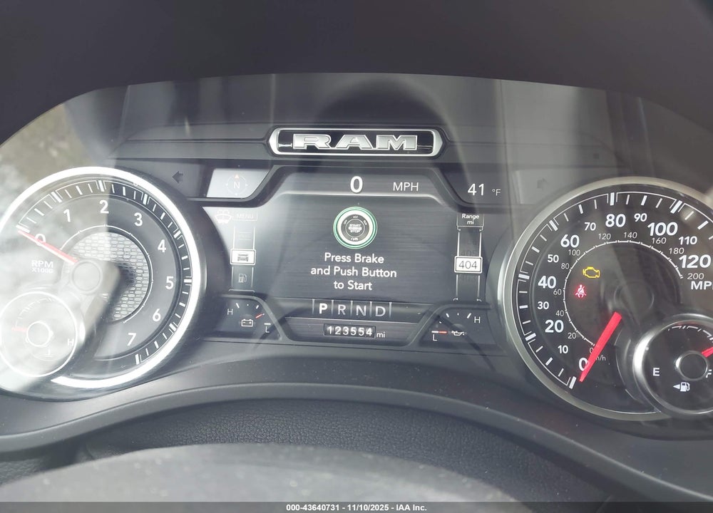 2019 RAM 1500 BIG HORN/LONE STAR 4X2 6'4 BOX VIN: 1C6RREBT7KN864770