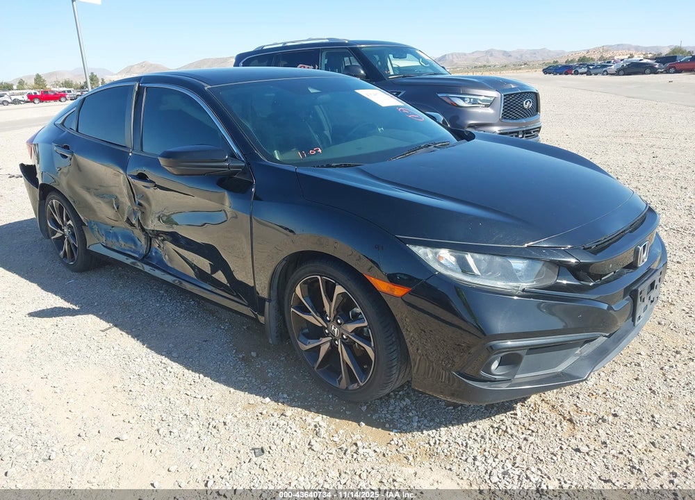 2019 HONDA CIVIC SPORT VIN: 19XFC2F84KE031515
