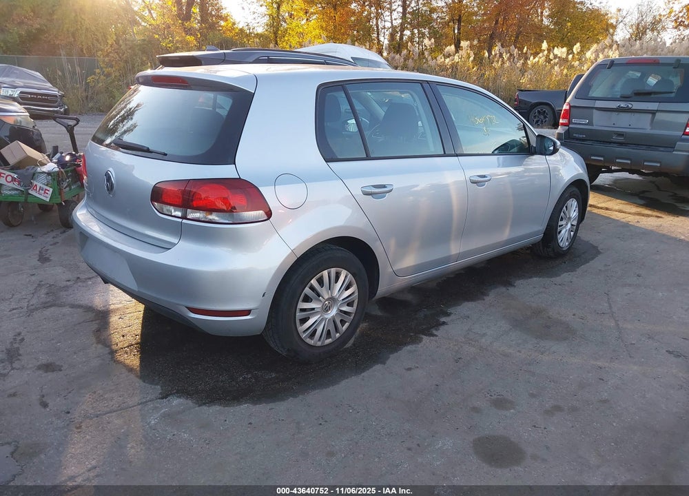 2013 VOLKSWAGEN GOLF 2.5L 4-DOOR VIN: WVWDB7AJ9DW083345