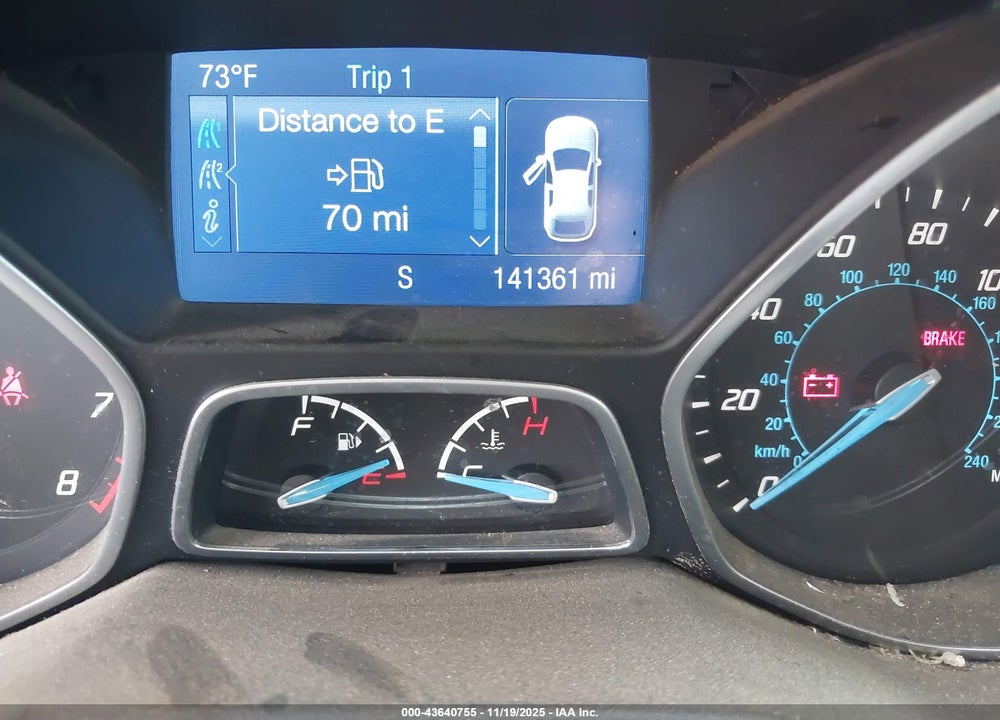 2014 FORD FOCUS SE VIN: 1FADP3K21EL138431