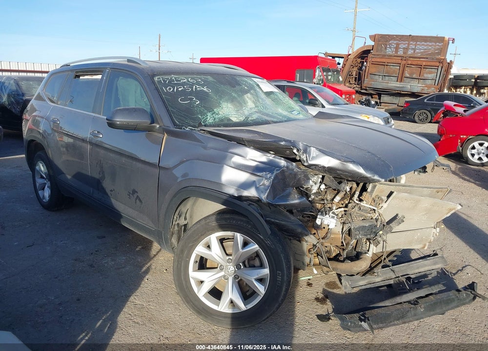 2019 VOLKSWAGEN ATLAS 2.0T S VIN: 1V2AP2CA2KC584319