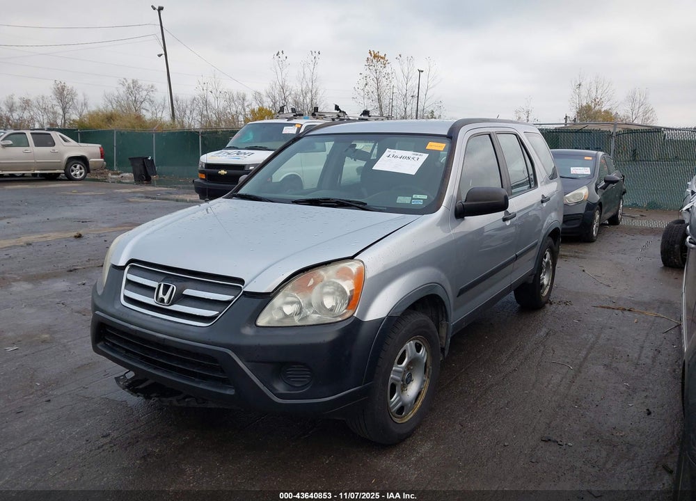 2006 HONDA CR-V LX VIN: JHLRD78556C033333