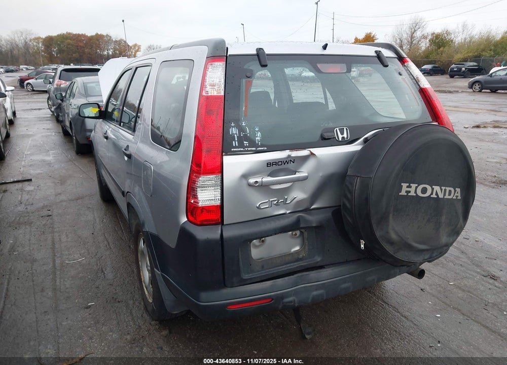 2006 HONDA CR-V LX VIN: JHLRD78556C033333