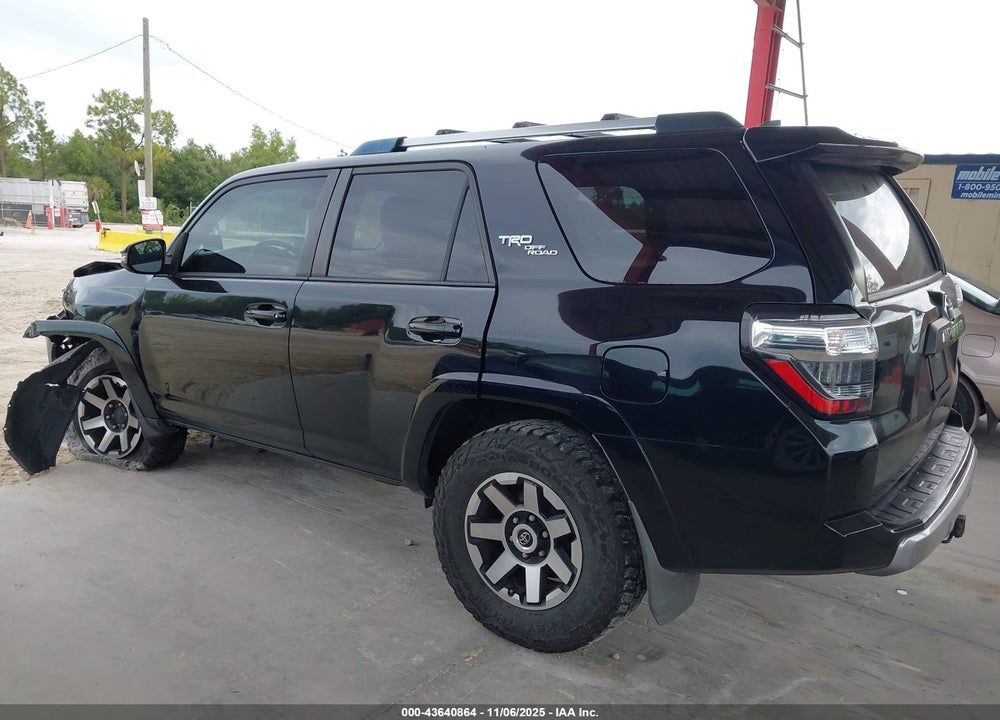 2018 TOYOTA 4RUNNER VIN: JTEBU5JR6J5515673