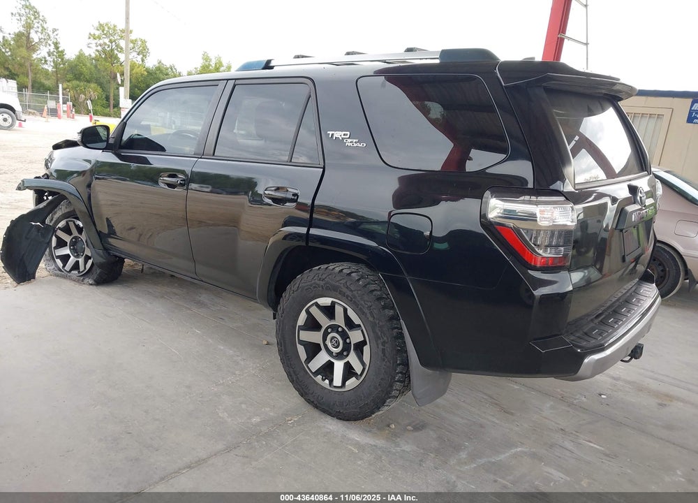 2018 TOYOTA 4RUNNER VIN: JTEBU5JR6J5515673