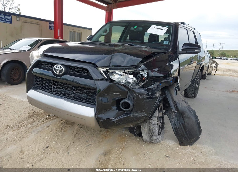 2018 TOYOTA 4RUNNER VIN: JTEBU5JR6J5515673