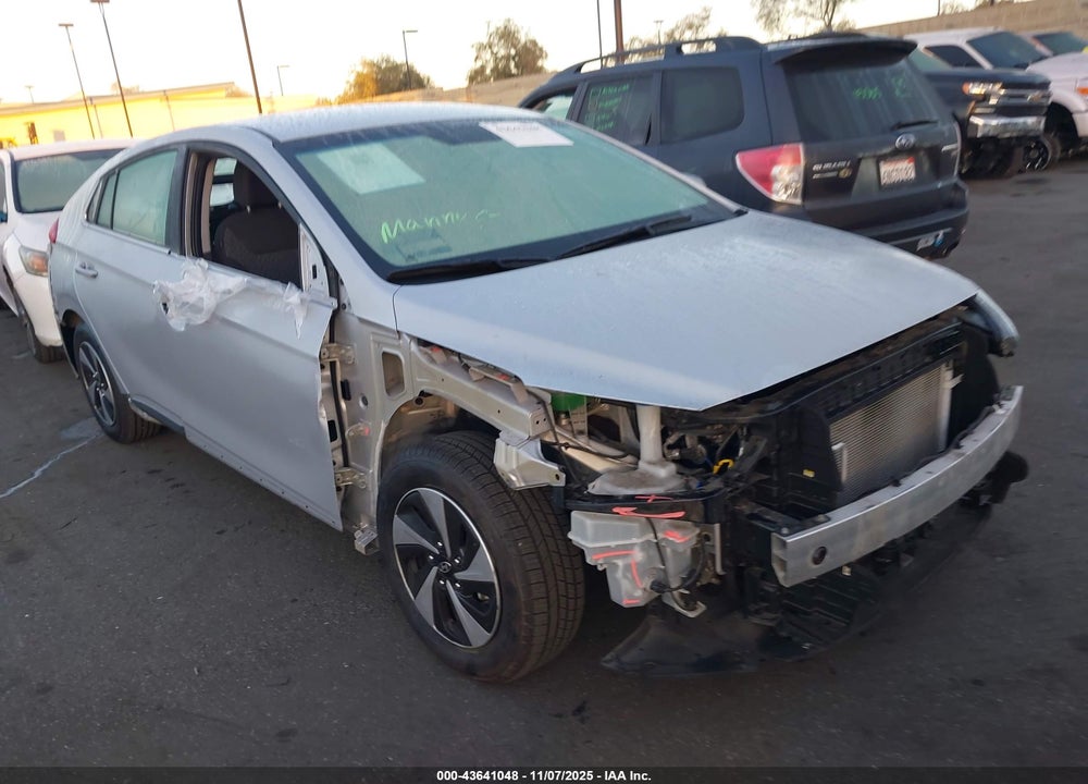 2018 HYUNDAI IONIQ HYBRID SEL VIN: KMHC75LC6JU066358