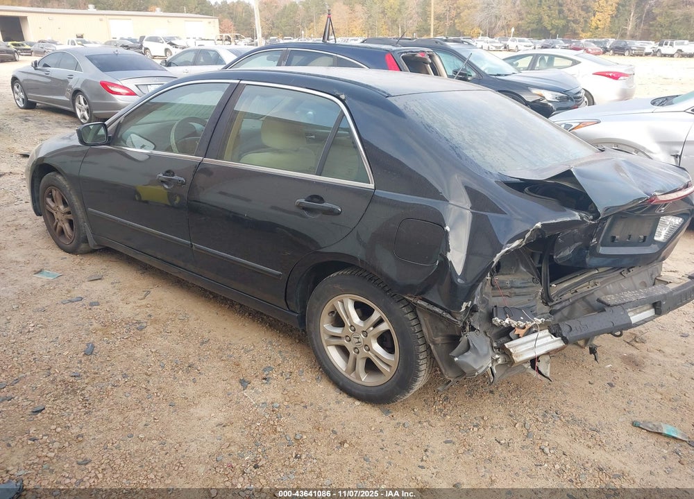 2007 HONDA ACCORD VIN: 1HGCM56387A063319