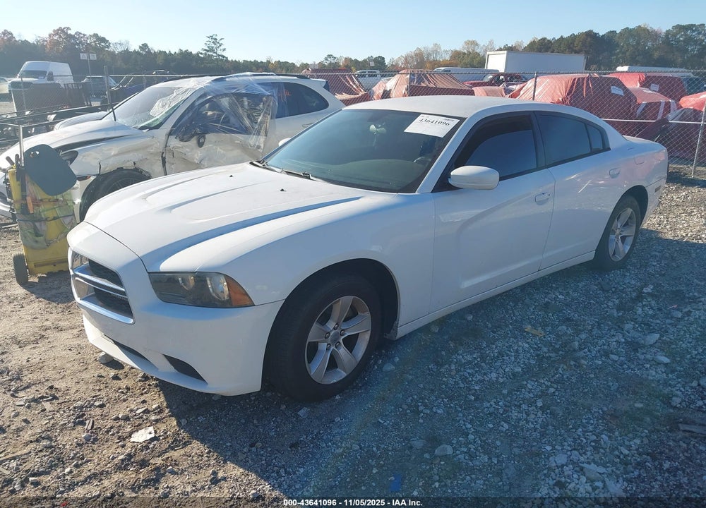 2013 DODGE CHARGER SE VIN: 2C3CDXBG5DH624855