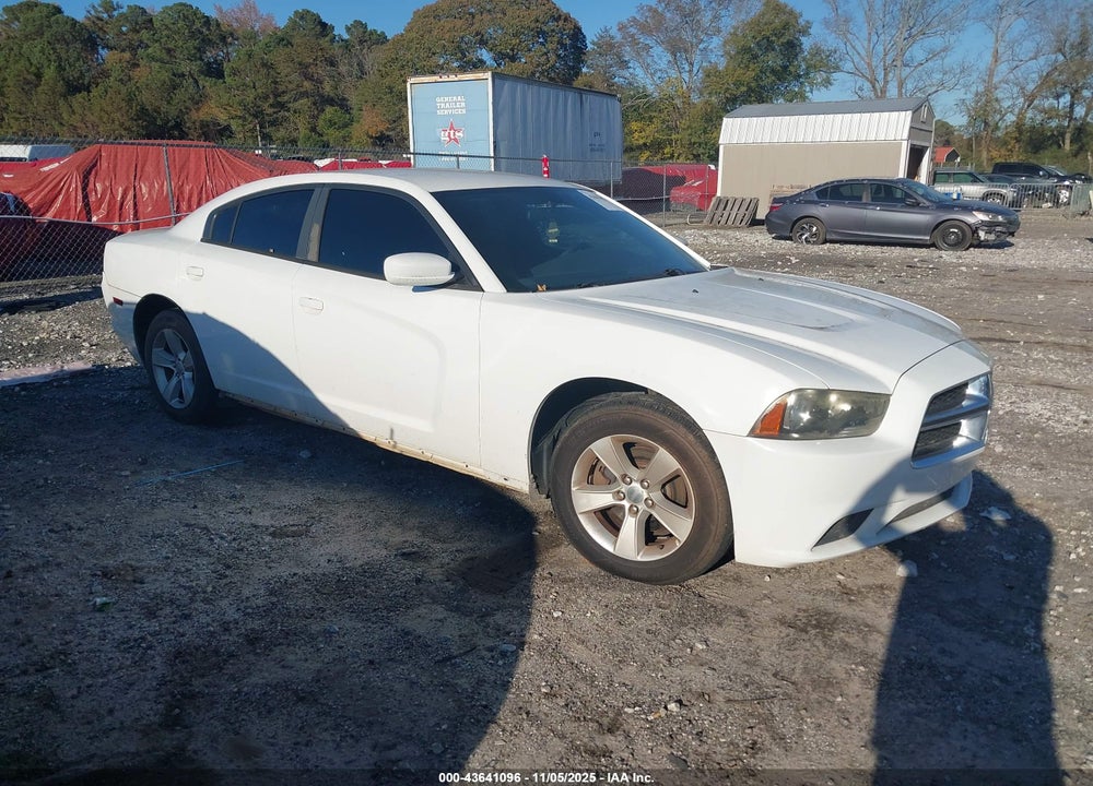2013 DODGE CHARGER SE VIN: 2C3CDXBG5DH624855