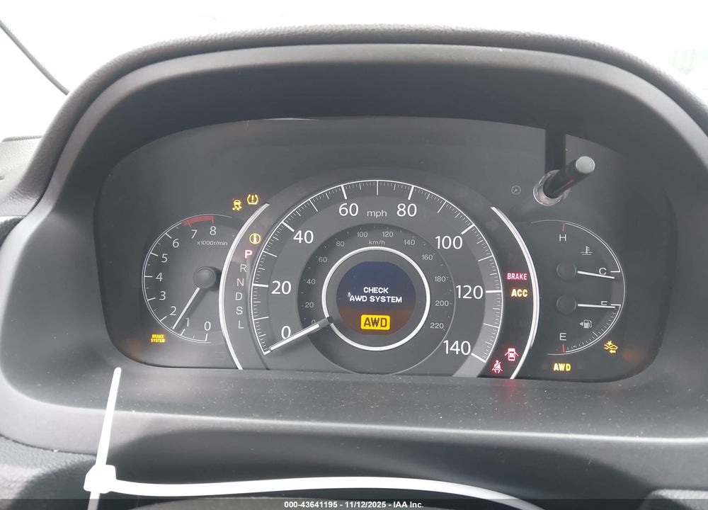 2015 HONDA CR-V TOURING VIN: 5J6RM4H97FL062812